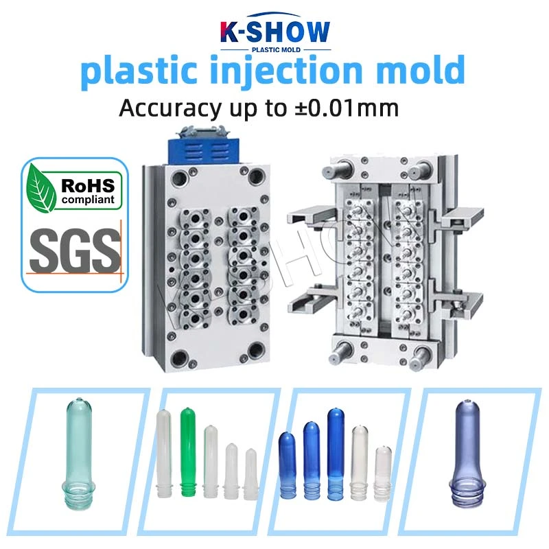 Plastic Carbonated Beverage Bottle Preform Mold